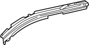 Image of Roof Side Rail Reinforcement image for your 2007 Toyota Corolla   