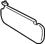 Image of Sun Visor (Right) image for your 2003 TOYOTA AVALON