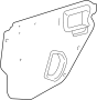 Image of Door Water Deflector (Rear) image for your Scion
