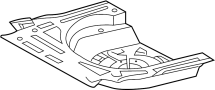 View Floor Pan (Rear) Full-Sized Product Image