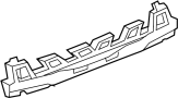 Image of Bumper Impact Absorber (Rear) image for your 2013 Toyota Camry  Hybrid LE Sedan 