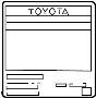 Image of Emission Label image for your 2014 Toyota Tacoma 2.7L A/T 4WD Base Crew Cab Pickup Fleetside 