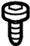 Image of Nut. Grommet. Headlight. (Upper, Lower). A solid metal or plastic. image for your 1997 TOYOTA RAV 4