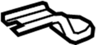 Image of Radiator Mount Bracket (Upper) image for your 1994 Toyota Camry  LE WAGON 