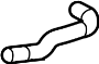 Image of Radiator Coolant Hose (Rear, Upper, Lower) image for your 1978 TOYOTA COROLLA