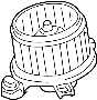 Image of Motor. Blower. HVAC. Automatic Temperature. image for your 2015 Toyota Prius c   