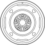 Image of Wheel, Disc. Wheel, steel. image for your 2000 TOYOTA ECHO