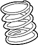 Image of Coil Spring (Front) image for your 2009 TOYOTA CAMRY XLE