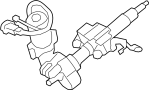 View STEERING. Column. ASSEMBLY, ELECTRI. Power Assist Motor.  Full-Sized Product Image