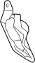 View Steering Coupling Boot (Lower) Full-Sized Product Image