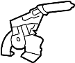 Image of Lever SUB - Assembly, Park. Park brake hndle. image for your 2010 TOYOTA COROLLA LE