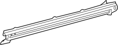 Image of Rocker Panel Reinforcement (Rear) image for your 2018 Toyota Sienna   