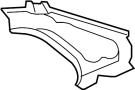 Image of Quarter Panel image for your 2010 Toyota Corolla   
