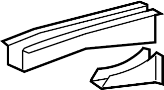 Image of Frame Side Member (Rear) image for your TOYOTA RAV 4 LE