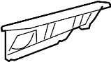 Image of Floor Extension (Front, Rear) image for your TOYOTA RAV 4 LE
