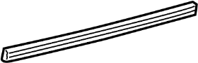 Image of Deck Lid Finish Panel Gasket image for your 2018 TOYOTA CAMRY