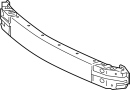View Bumper Impact Bar (Front) Full-Sized Product Image 1 of 2