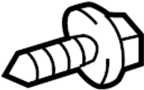 View Screw. Grille. (Front, Upper, Lower) Full-Sized Product Image