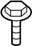View Bolt. Headlight. (Upper) Full-Sized Product Image