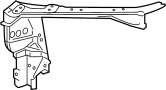 Image of Radiator Support Side Panel (Upper) image for your 2000 TOYOTA COROLLA