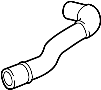 Image of Radiator Coolant Hose (Rear, Upper, Lower) image for your 2011 TOYOTA TACOMA X-Runner Extended Cab Pickup Fleetside