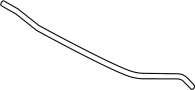 View Hose. Coolant. Engine. Passenger. Bypass. Reservoir. Water BY. Overflow.  Full-Sized Product Image