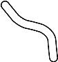 Image of Automatic Transmission Oil Cooler Hose image for your 2010 TOYOTA PRIUS