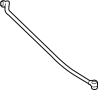Image of Hood / Trunk Prop Rod image for your 2000 TOYOTA COROLLA