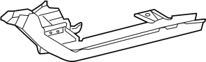 Image of Floor Side Rail (Front, Rear, Lower) image for your 2018 TOYOTA RAV4