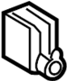 Image of Battery Hold Down Clip image for your 2015 TOYOTA SEQUOIA