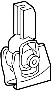 View Insulator, Engine MO. Mount. (Front) Full-Sized Product Image 1 of 1