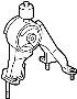 Image of Insulator, Engine MO. Mount. (Rear) image for your 2016 TOYOTA COROLLA S Sedan