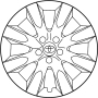 Image of Wheel Cover image for your 2014 Toyota Prius   