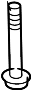 View Bolt. Cradle. Engine. (Front, Rear, Upper) Full-Sized Product Image