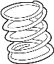 Image of Coil Spring (Front) image for your Toyota