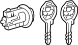 View Ignition Lock Cylinder Set Full-Sized Product Image