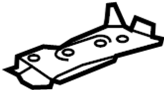 Image of Cowl Side Panel (Lower) image for your 2021 Toyota 4Runner   