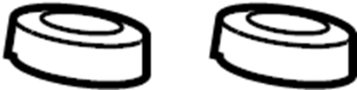 Image of Grommet. Reservoir. Master. Cylinder. (Upper). Brake Master Cylinder. image for your 2024 TOYOTA COROLLA