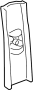 Image of Cover. Plate. Seat. Anchor. Belt. (Front). Cover used for the Seat. image for your 2019 TOYOTA Prius Prime
