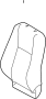 Image of Seat Back Cushion Cover (Front) image for your 2015 Toyota Prius Plug-In   