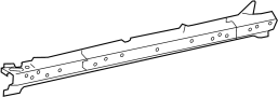 Image of Rocker Panel Reinforcement (Rear) image for your 2018 Toyota RAV4   