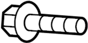 Image of Mirror. Screw. Door. Bolt.  Door Mirror Bolt. Door. image for your 2014 TOYOTA Prius C Two Hatchback