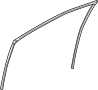 Image of Window Channel (Front, Rear, Lower) image for your 2018 Toyota Prius c   