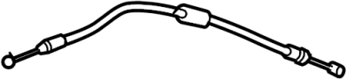 Image of Door Latch Cable (Rear) image for your 2019 TOYOTA COROLLA XSE Hatchback