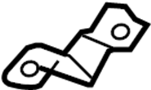 Image of Fuel Filler Neck Mount Plate (Front) image for your 2006 Toyota Solara   
