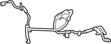 View ABS Wheel Speed Sensor Wiring Harness (Rear) Full-Sized Product Image