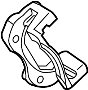 Image of Disc Brake Caliper Bracket (Rear) image for your 2008 TOYOTA SIENNA