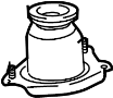 View Suspension Strut Mount (Upper) Full-Sized Product Image