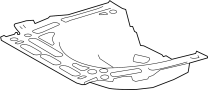 Image of Floor Pan (Rear) image for your TOYOTA RAV 4 XLE