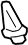 Image of Clip. Molding. A securing fastener. image for your 2016 Toyota Corolla 1.8L CVT S SEDAN 